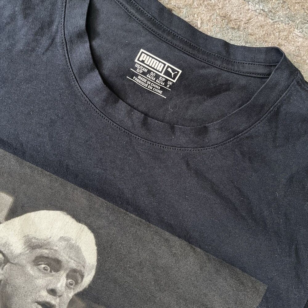Puma WWE Nature Boy Ric Flair Photo Tee Black T-Shirt Men's WCW Size Small - Picture 4 of 7